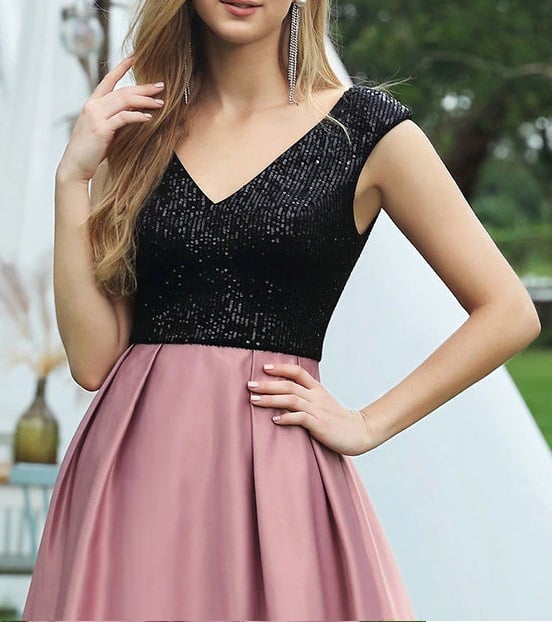 Vestido línea A XL