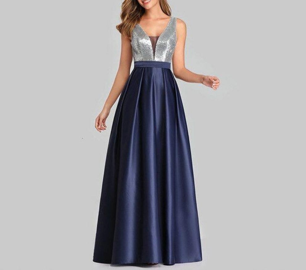 Vestido faldón talla L