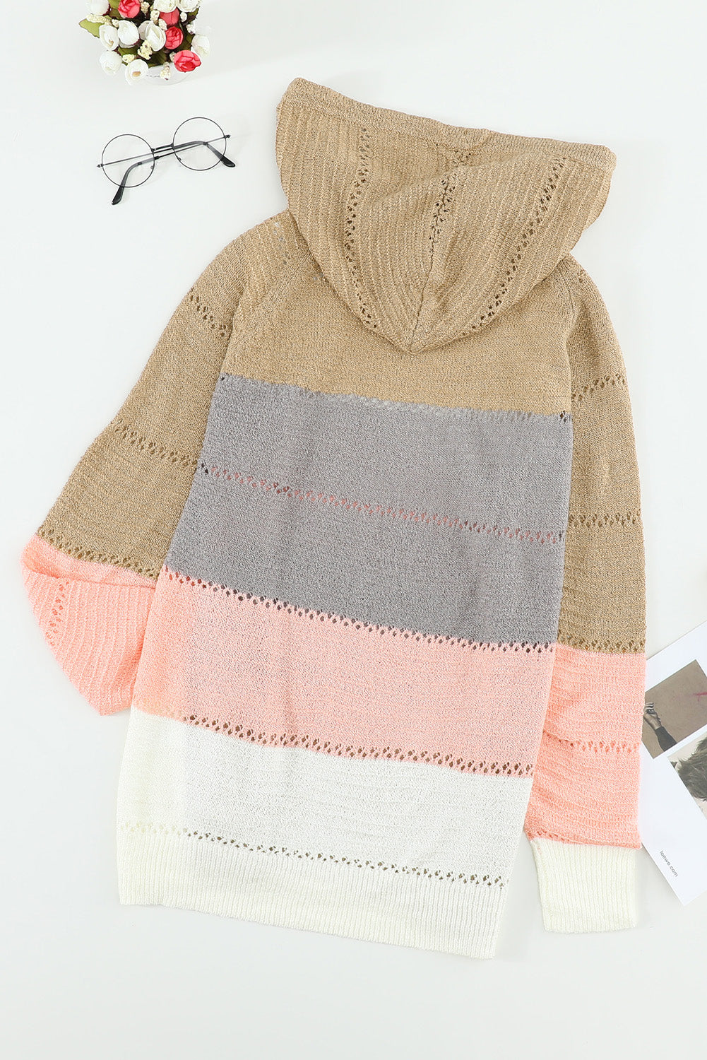 Polerón con capucha Rosa 2XL