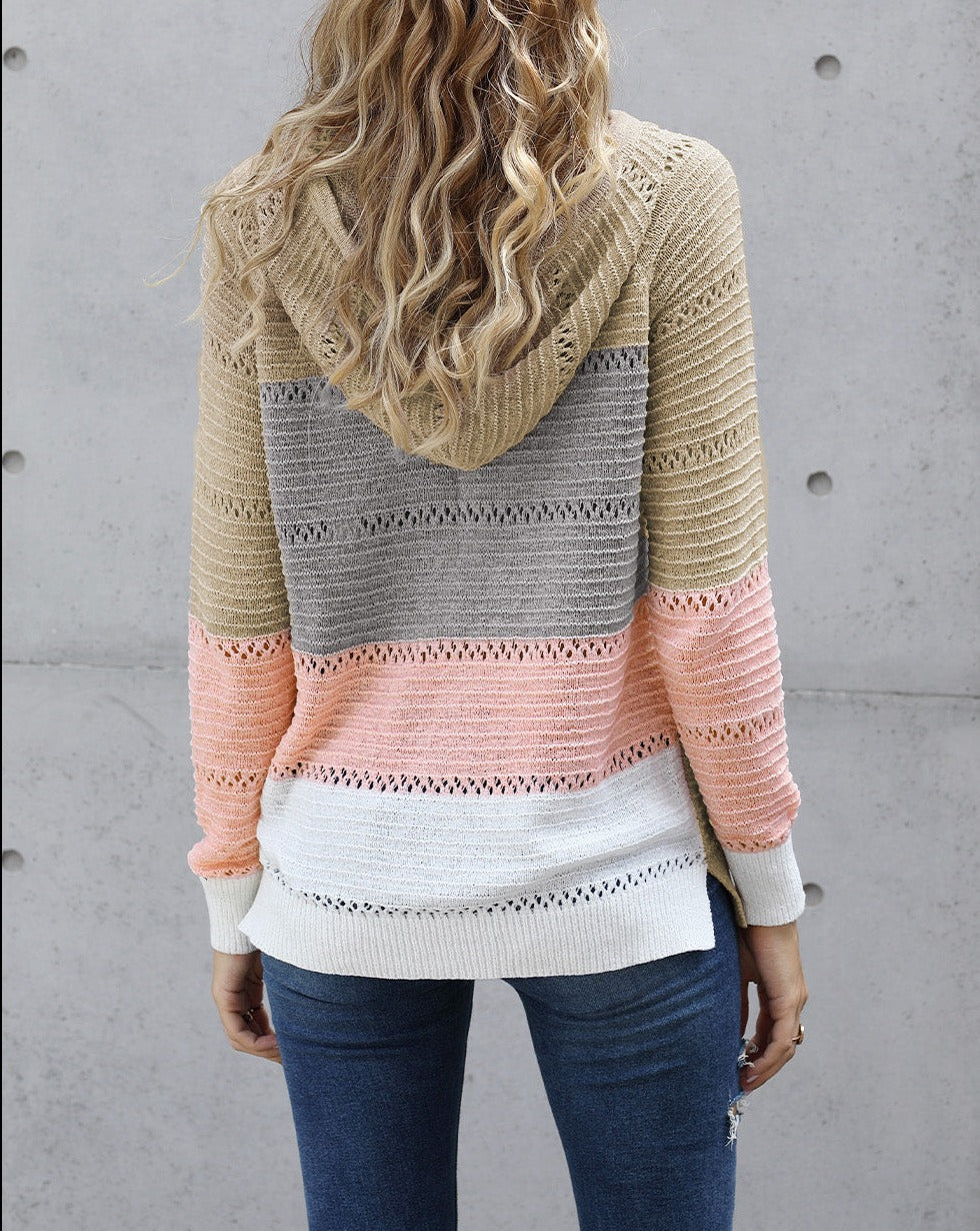 Polerón con capucha Rosa 2XL