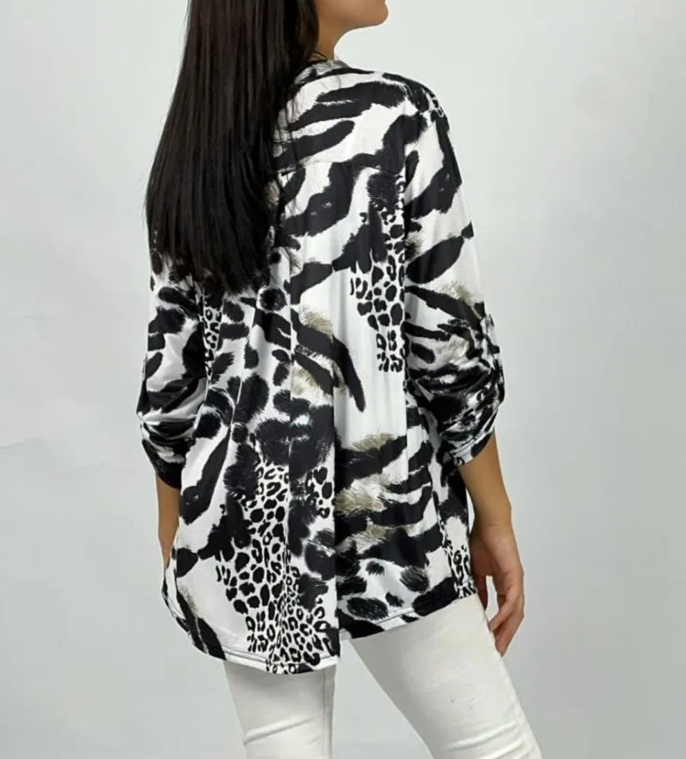 Blusa animal print