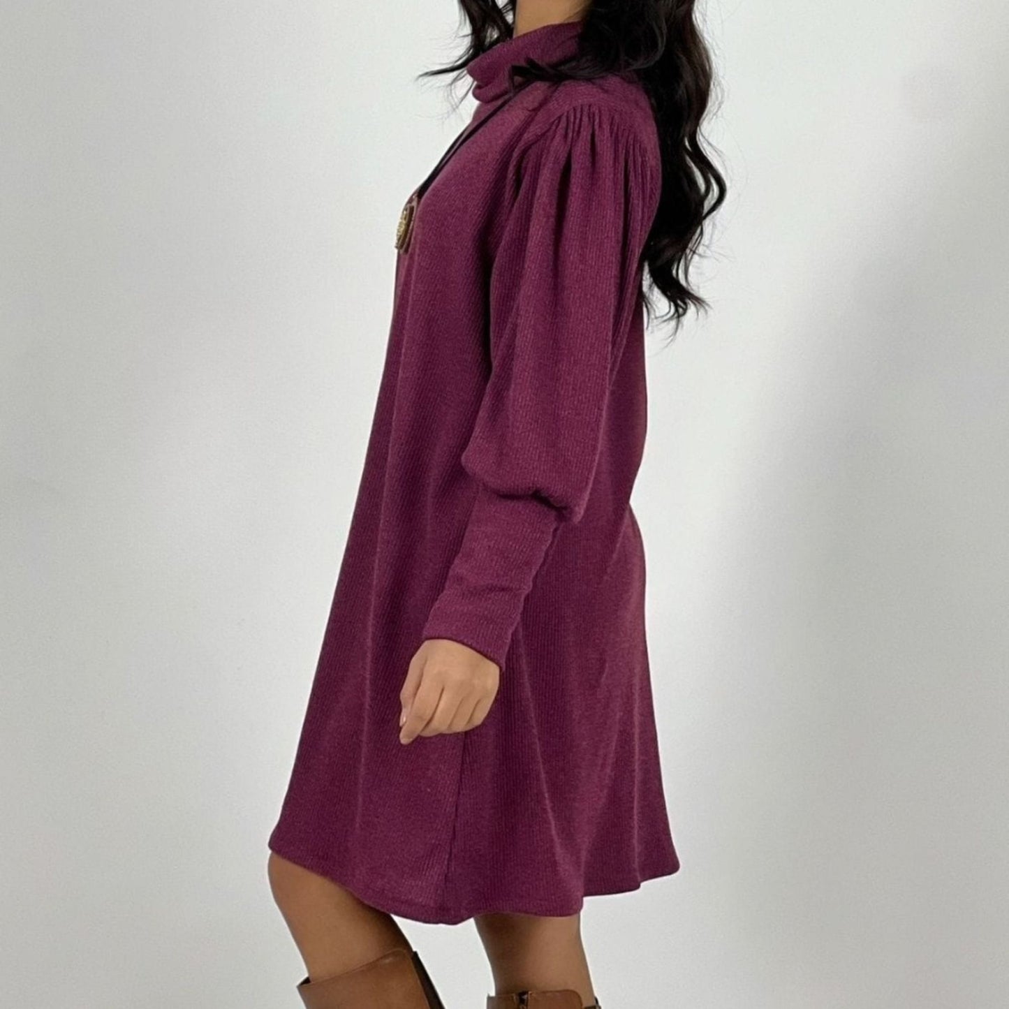 Vestido de lanilla talla única