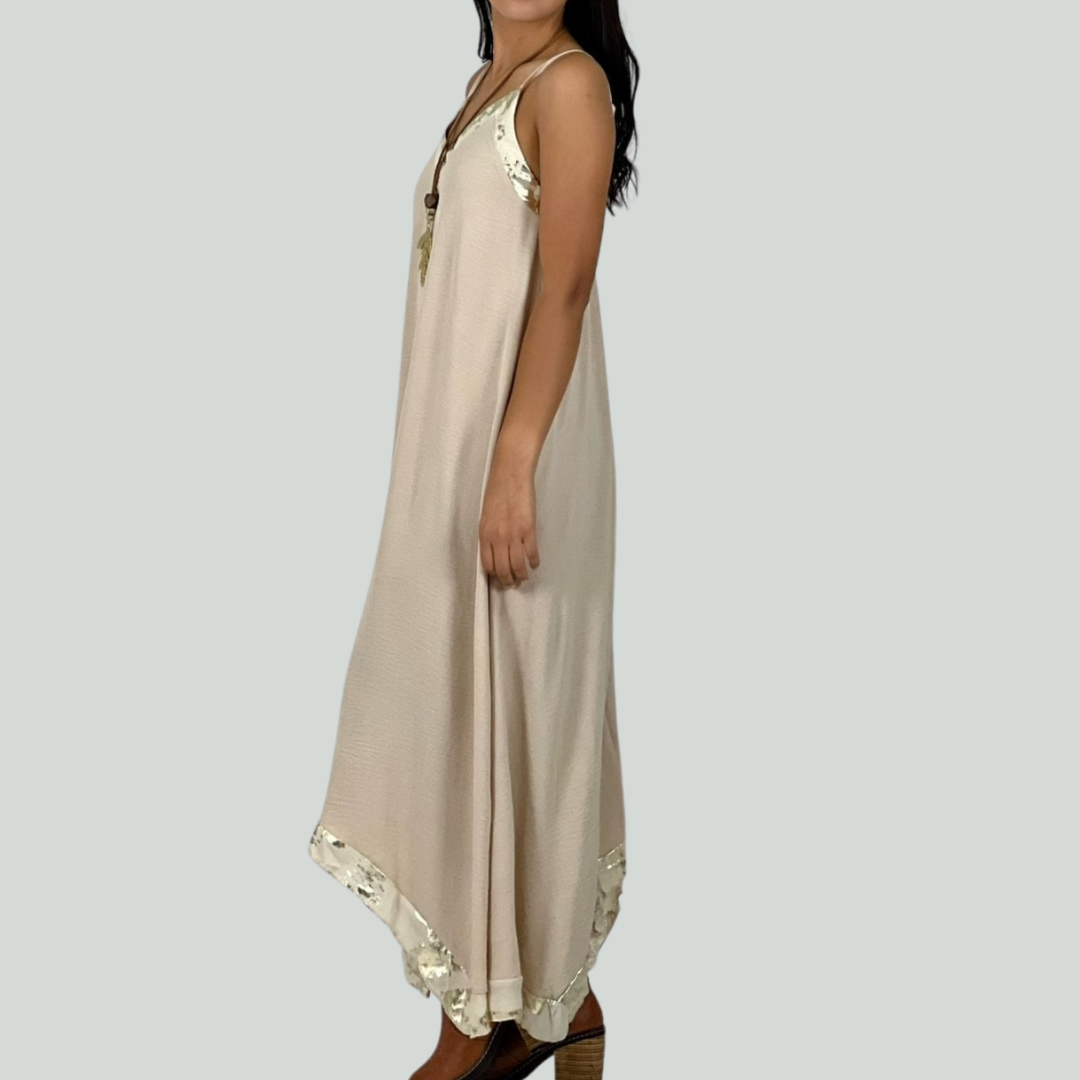 Vestido de viscosa
