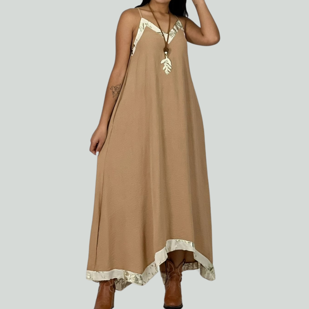 Vestido de viscosa