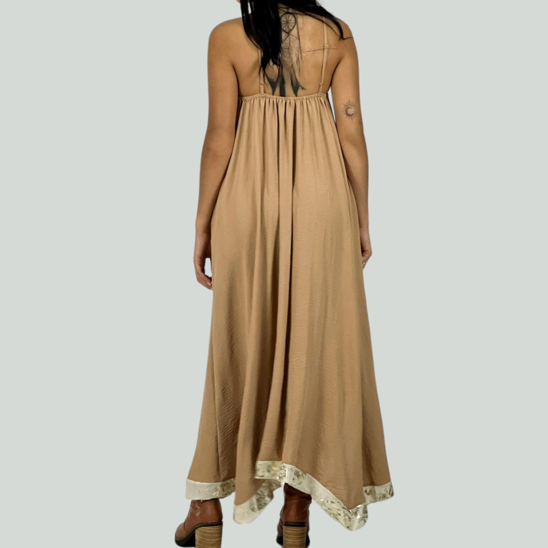 Vestido de viscosa