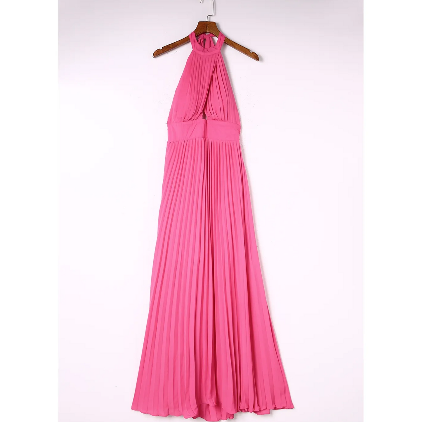 Vestido escote cruzado