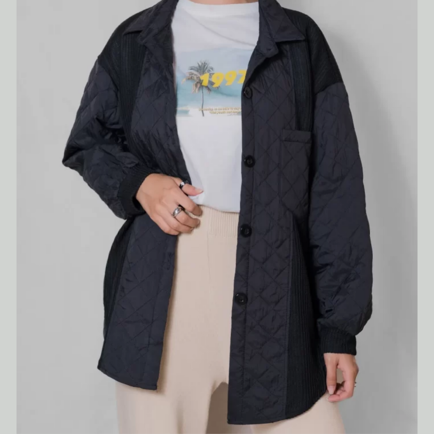 Sobrecamisa acolchada