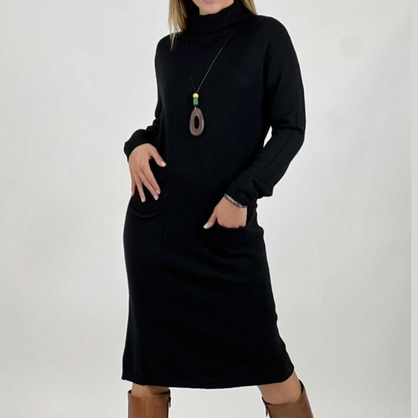 Vestido de lana Sara