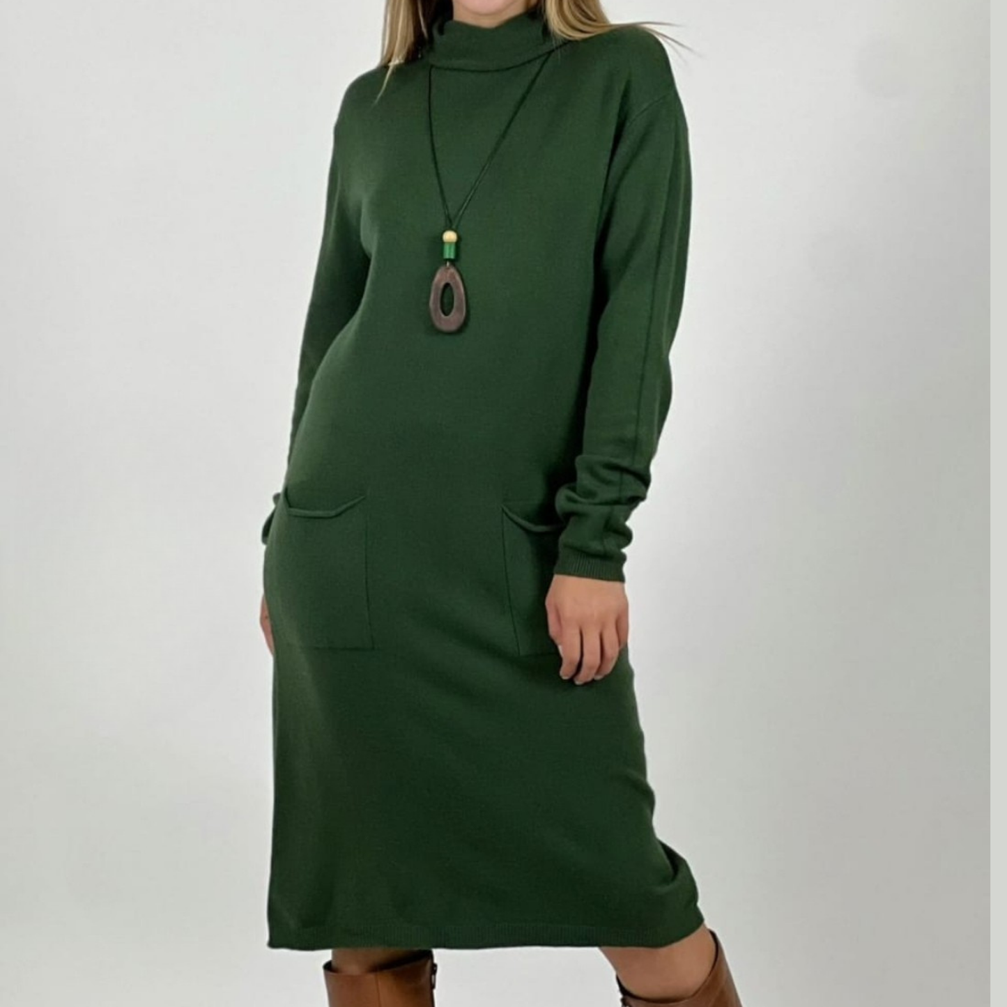 Vestido de lana Sara