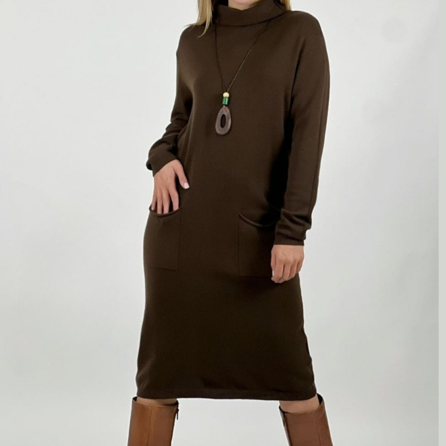Vestido de lana Sara