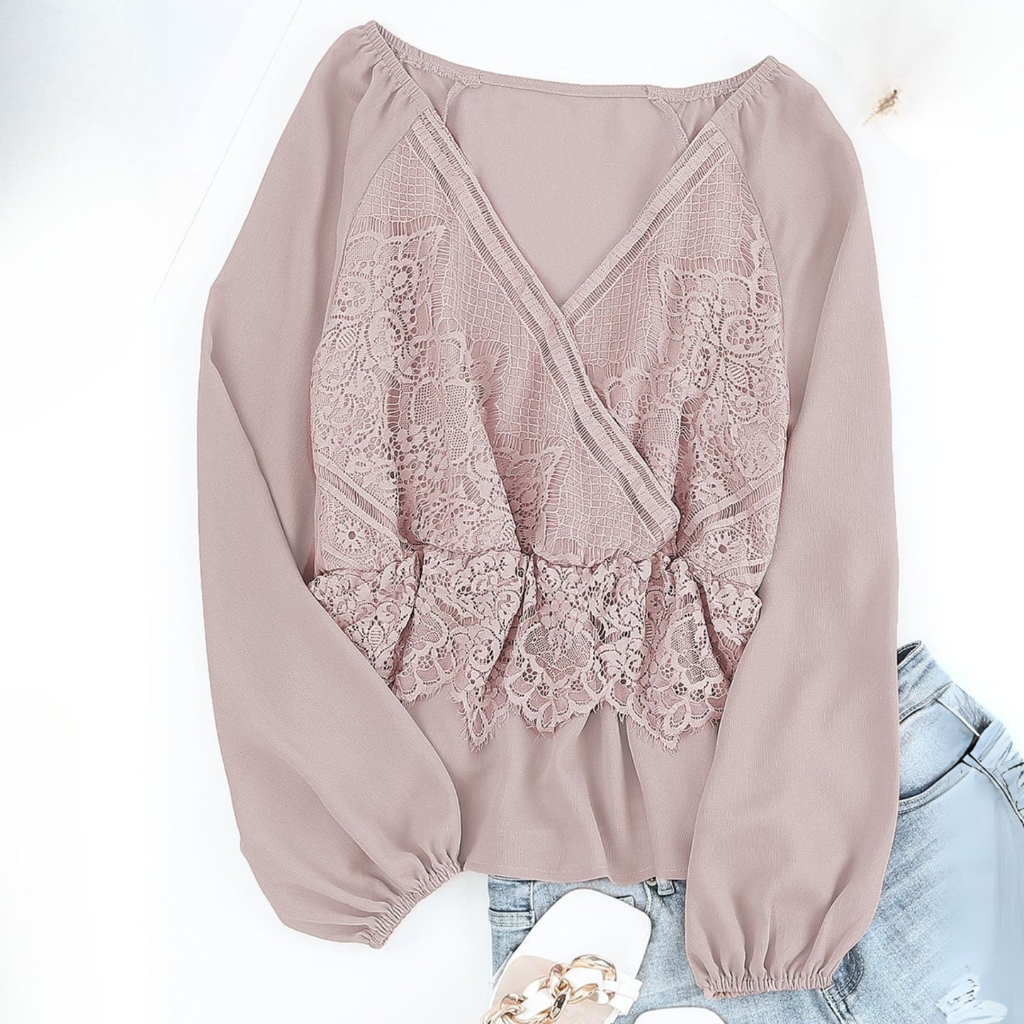 Blusa manga globo
