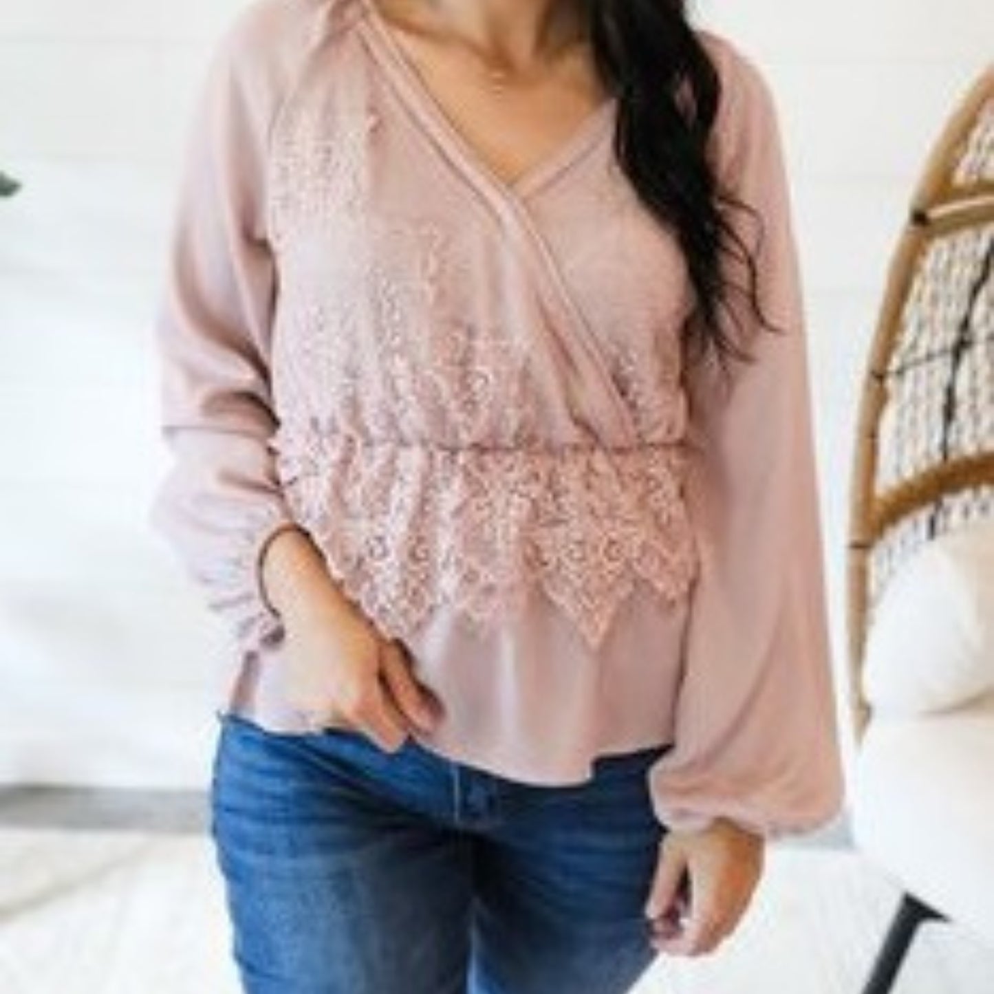 Blusa manga globo