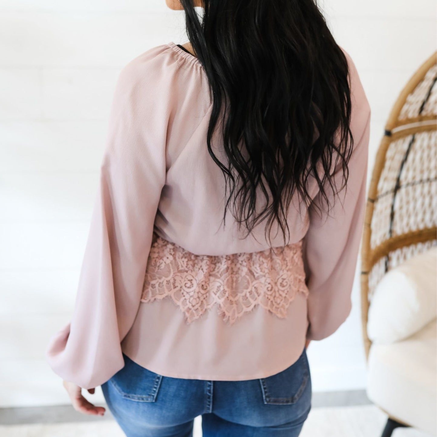 Blusa manga globo