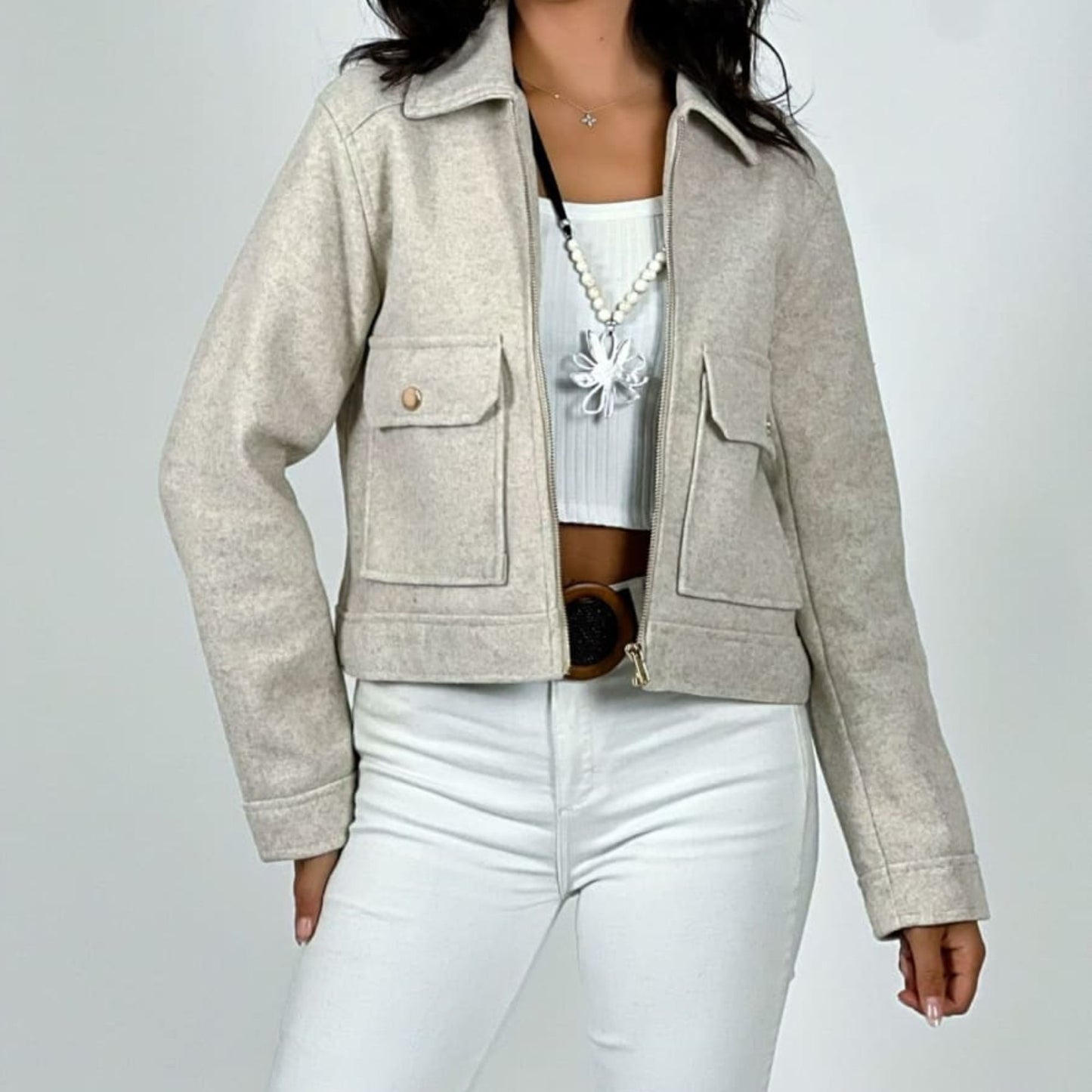 Chaqueta de paño