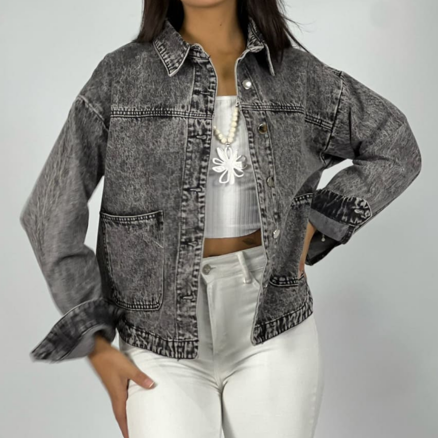 Chaqueta de mezclilla