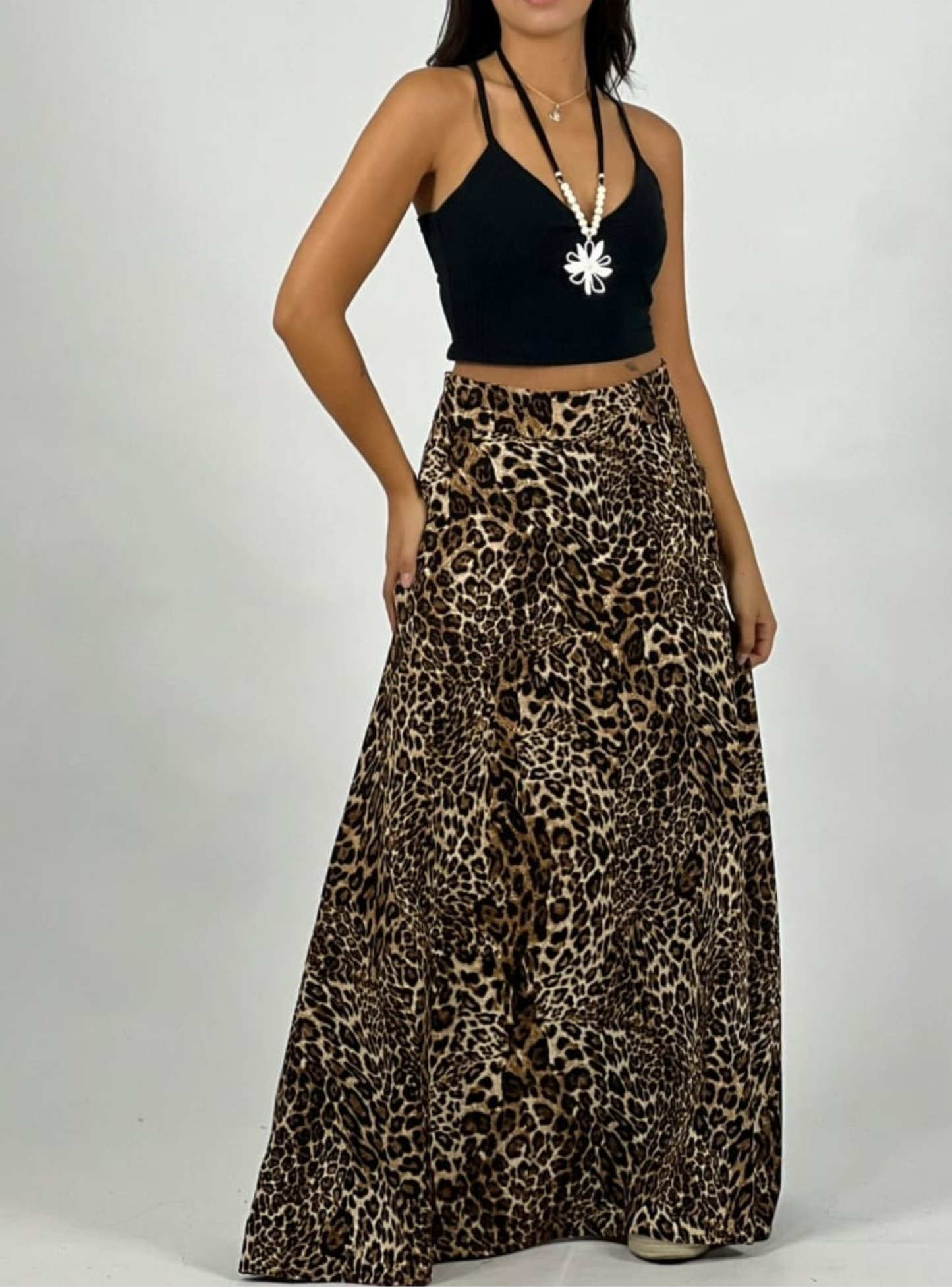 Falda animal print