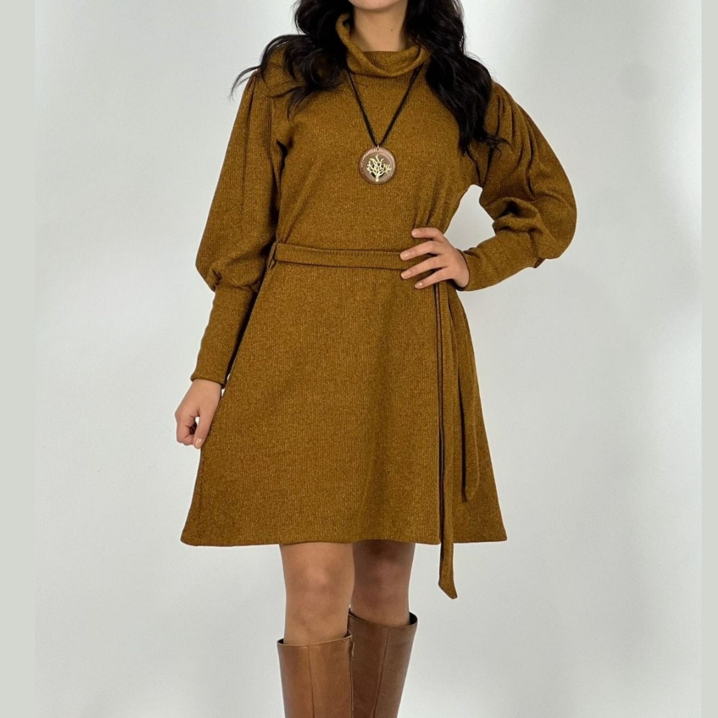 Vestido de lanilla talla única