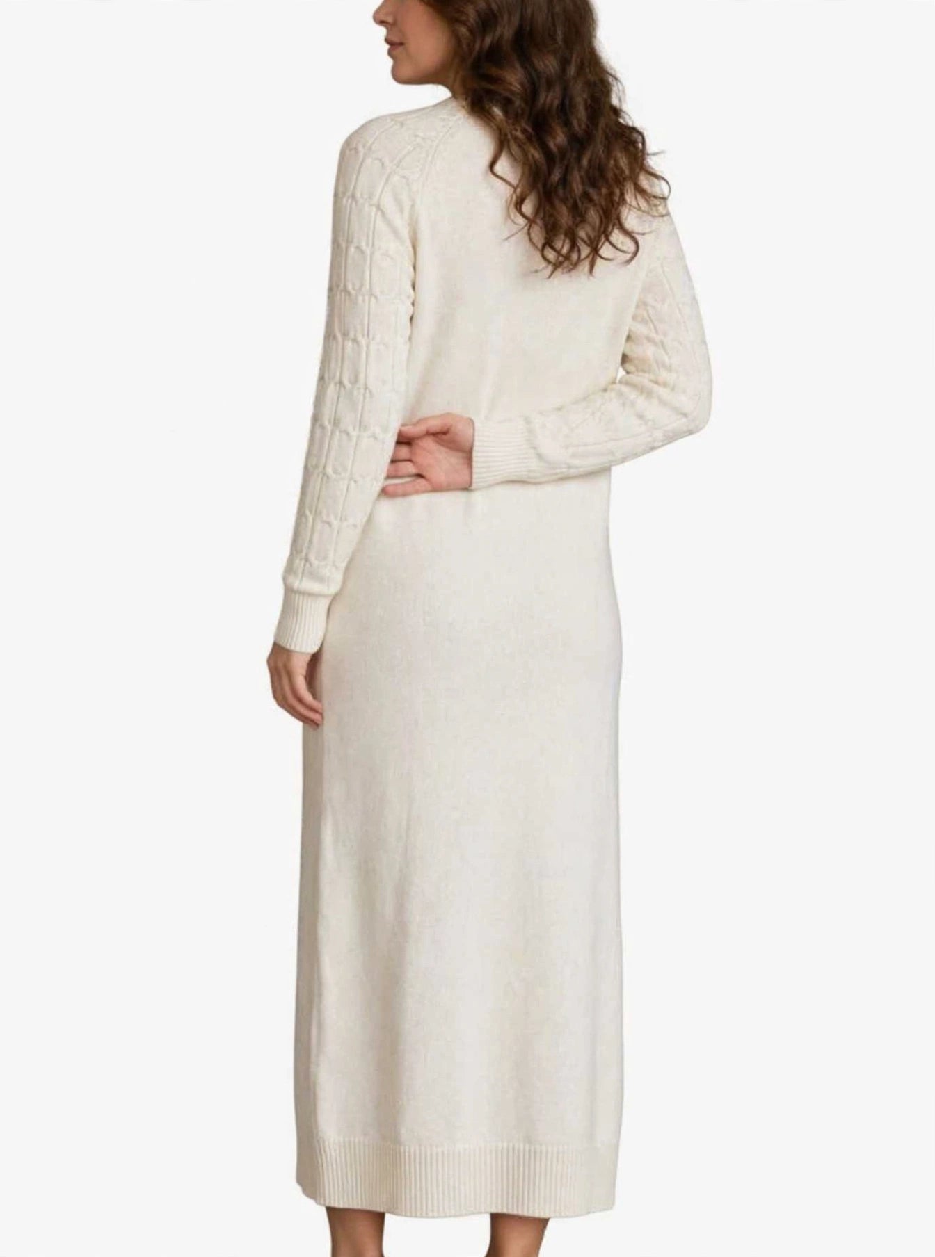 Vestido de lana spandex