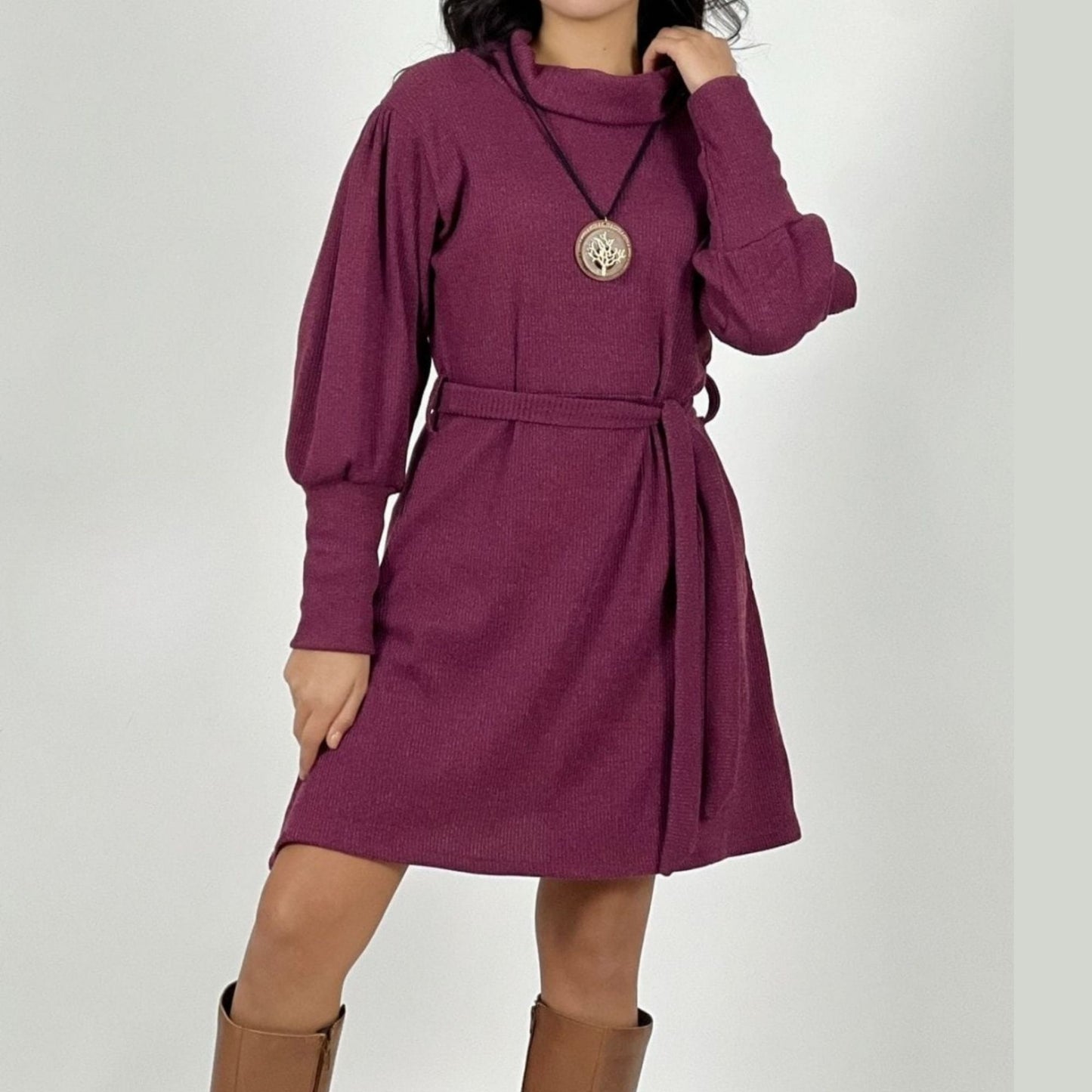 Vestido de lanilla talla única