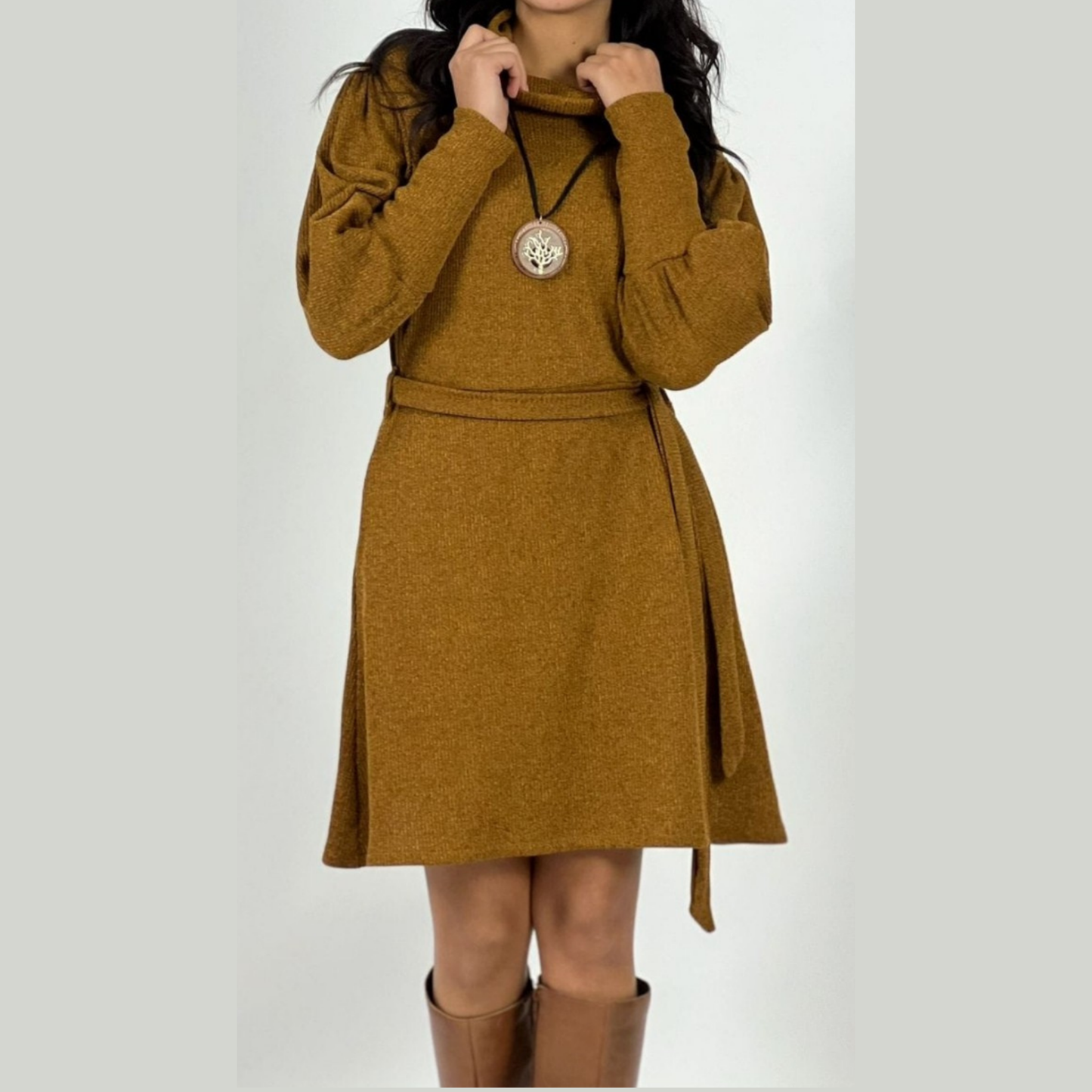 Vestido de lanilla talla única