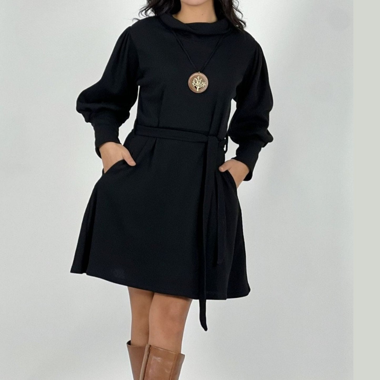 Vestido de lanilla talla única