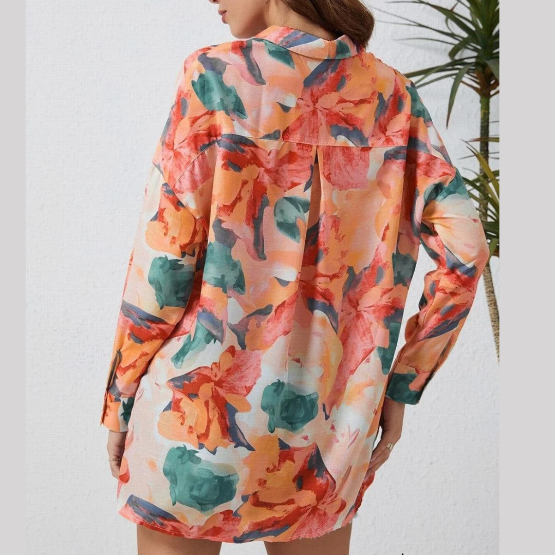 Camisero estampado oversize