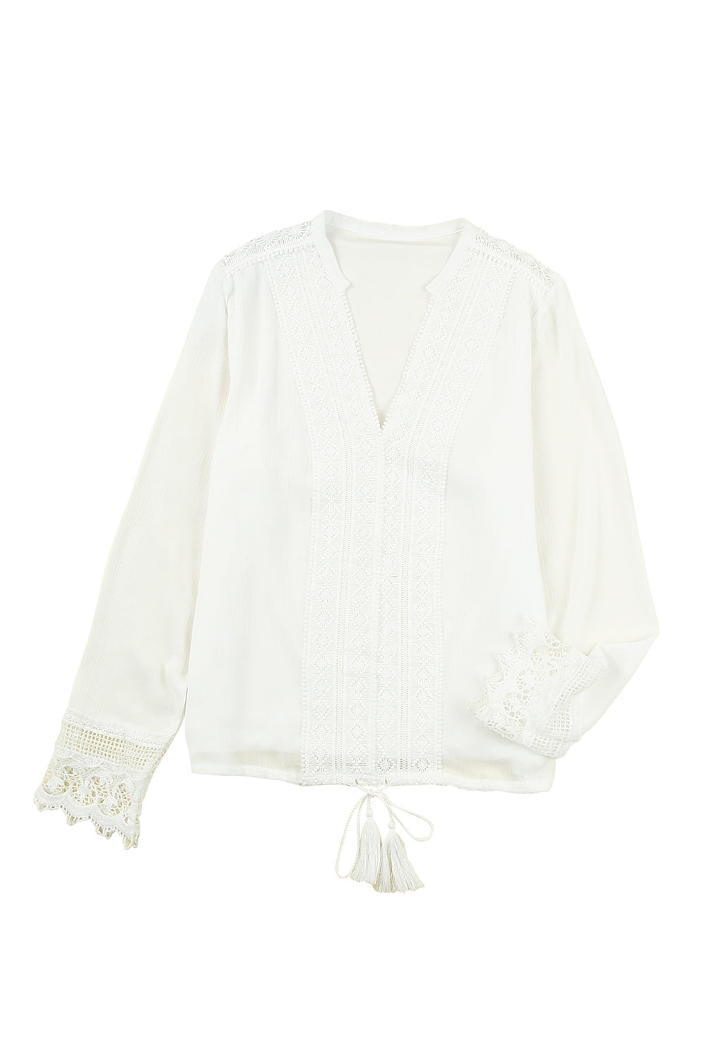 Blusa de bambula escote V (M y L)