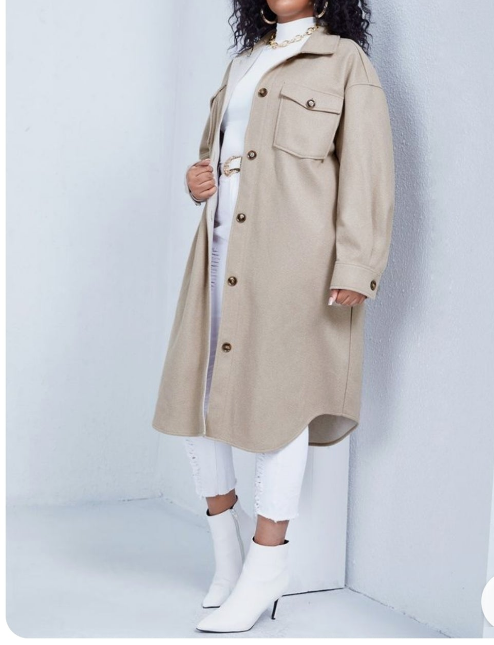 Sobre camisa de paño