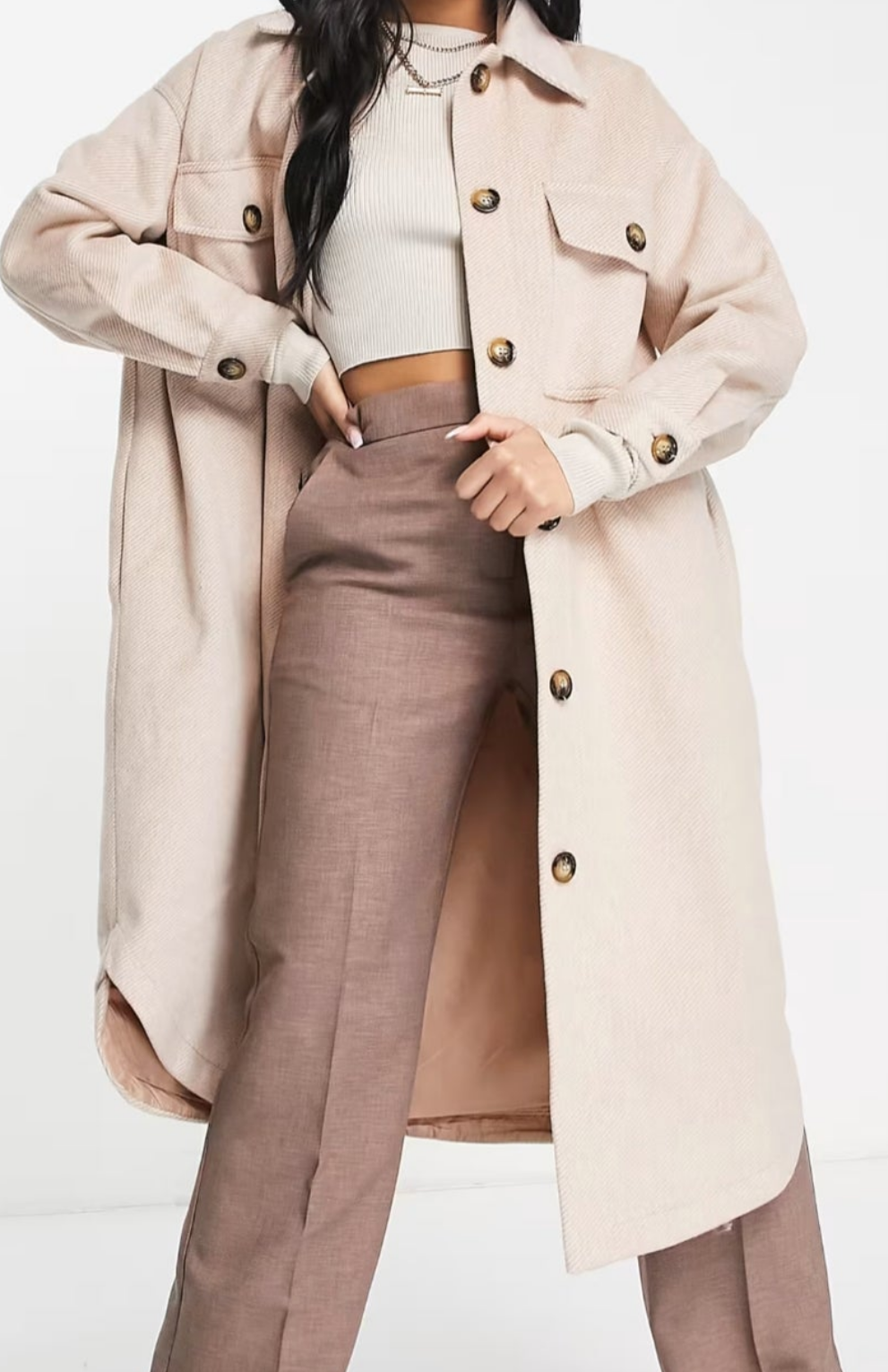 Sobre camisa de paño