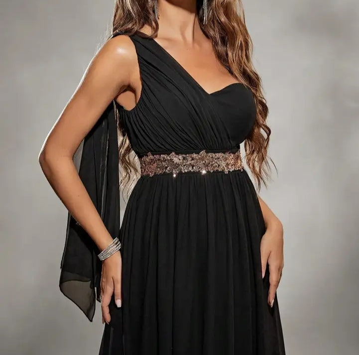 Vestido negro talla M a XL