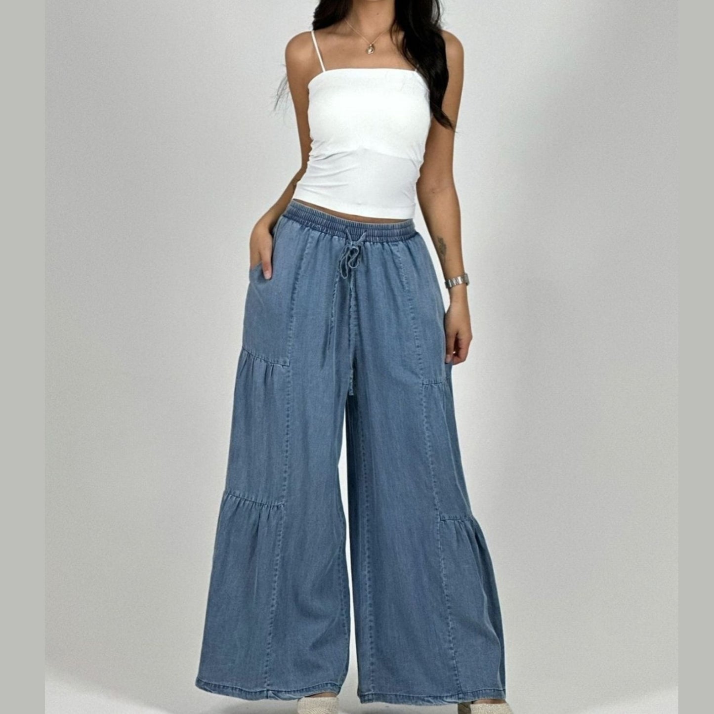 Palazzo de mezclilla