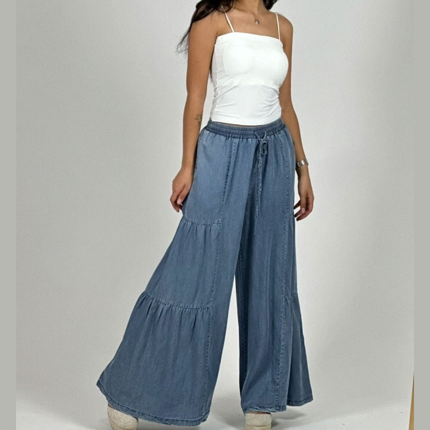 Palazzo de mezclilla