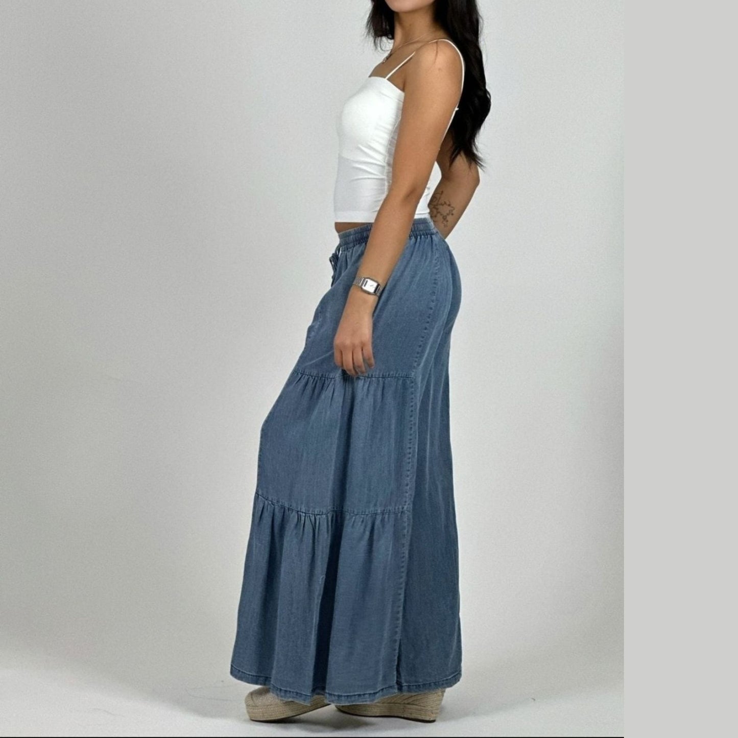 Palazzo de mezclilla