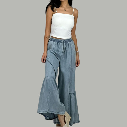 Palazzo de mezclilla