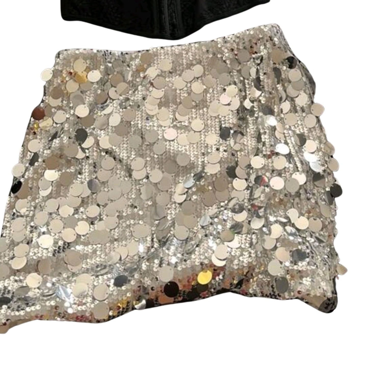 Falda de lentejuelas