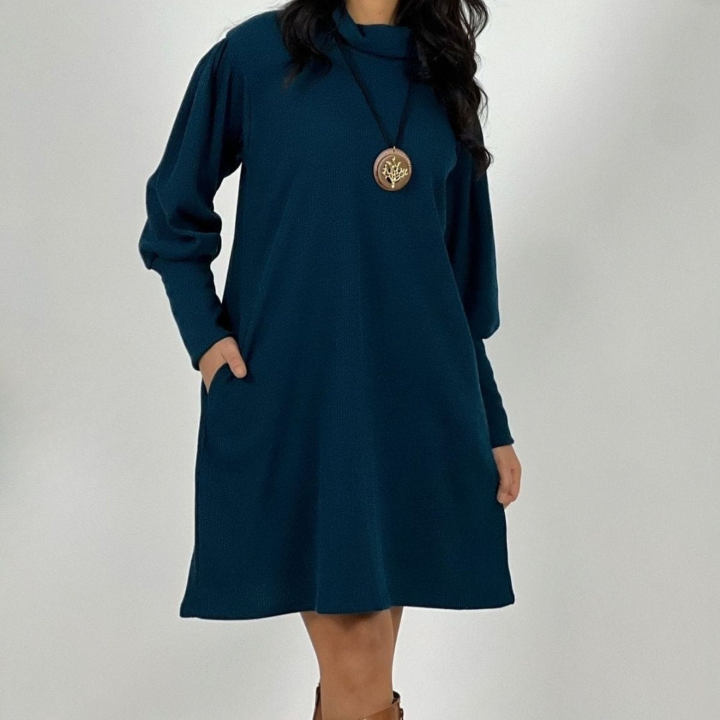 Vestido de lanilla talla única