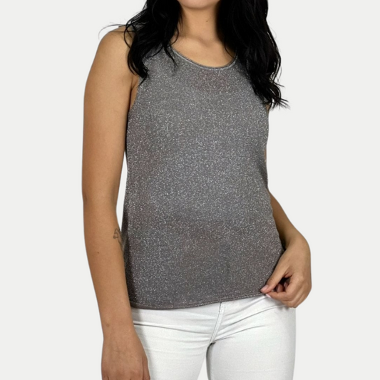 Polera con brillos