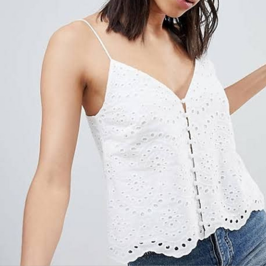 Top broderie