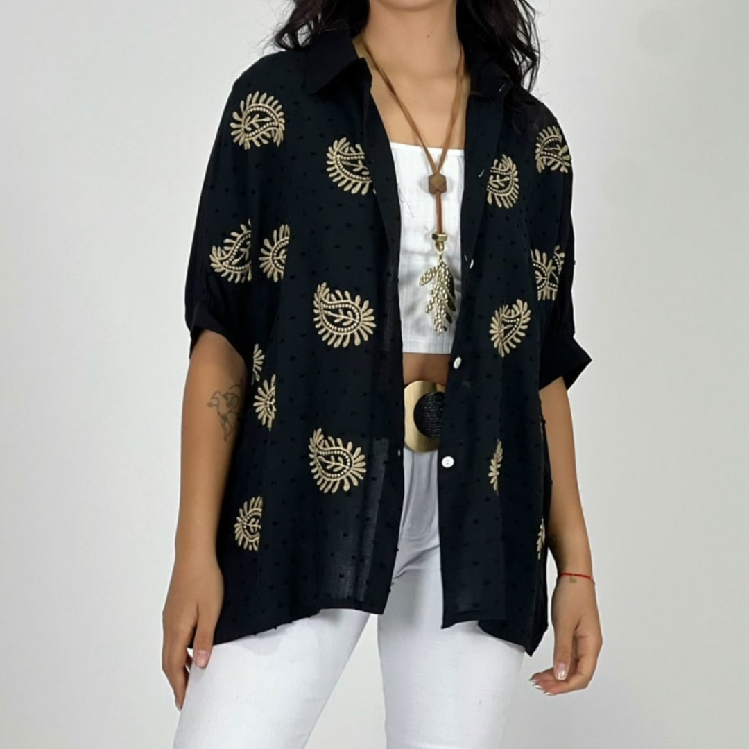 Blusa de viscosa talla única