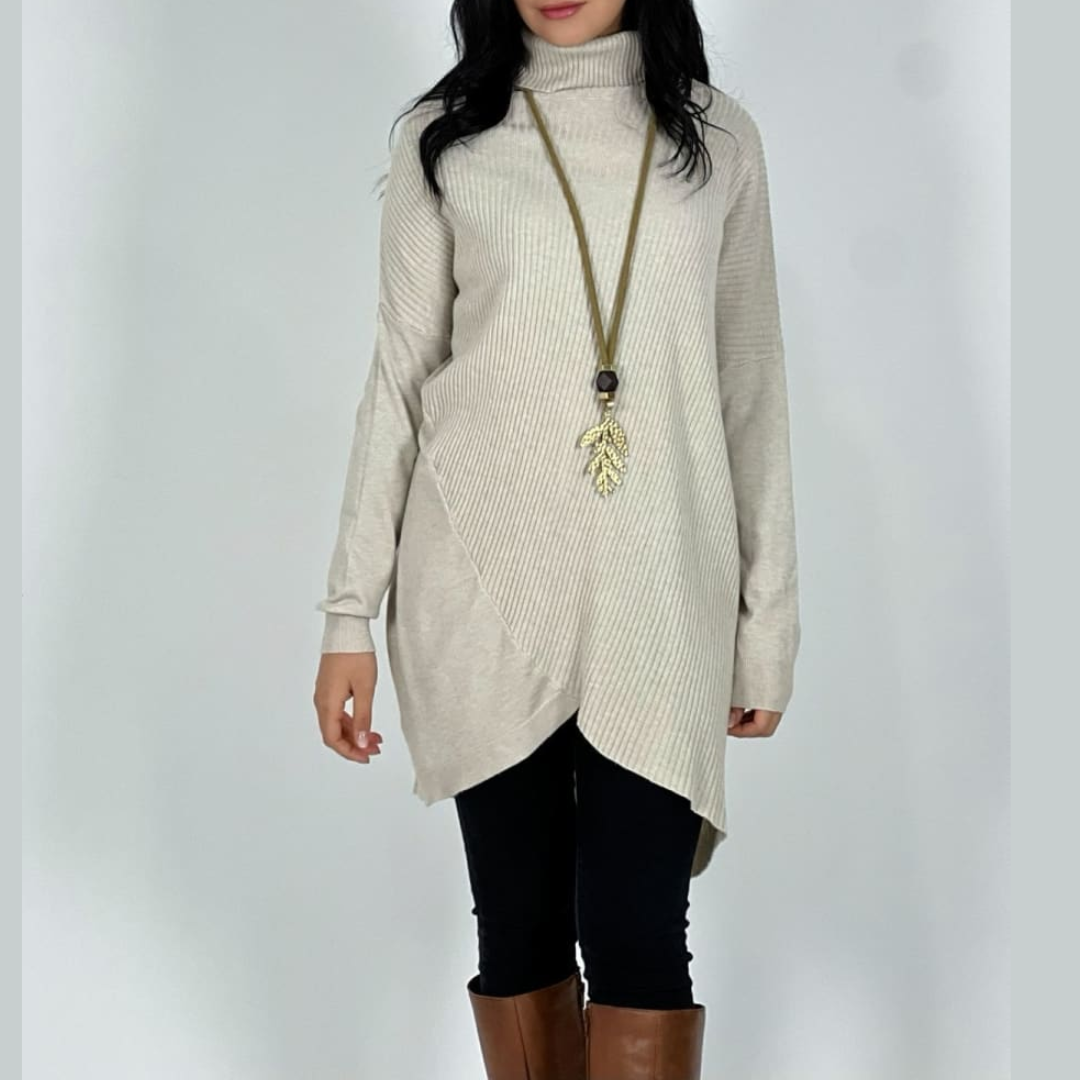 Sweater largo oversize