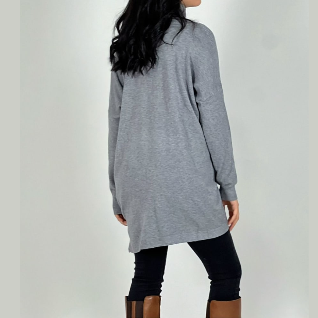 Sweater largo oversize