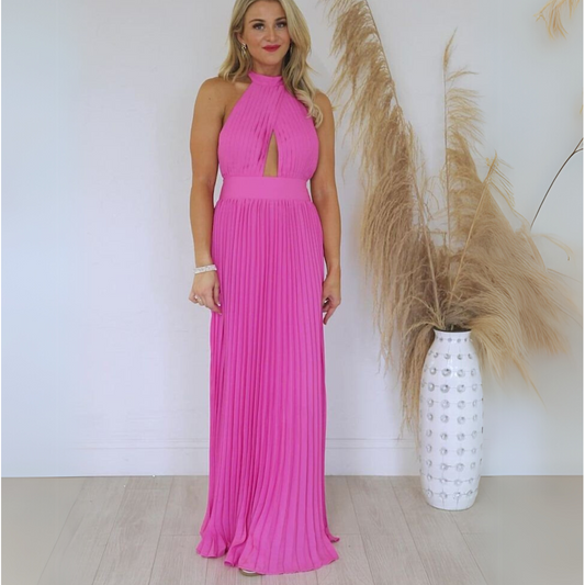 Vestido escote cruzado