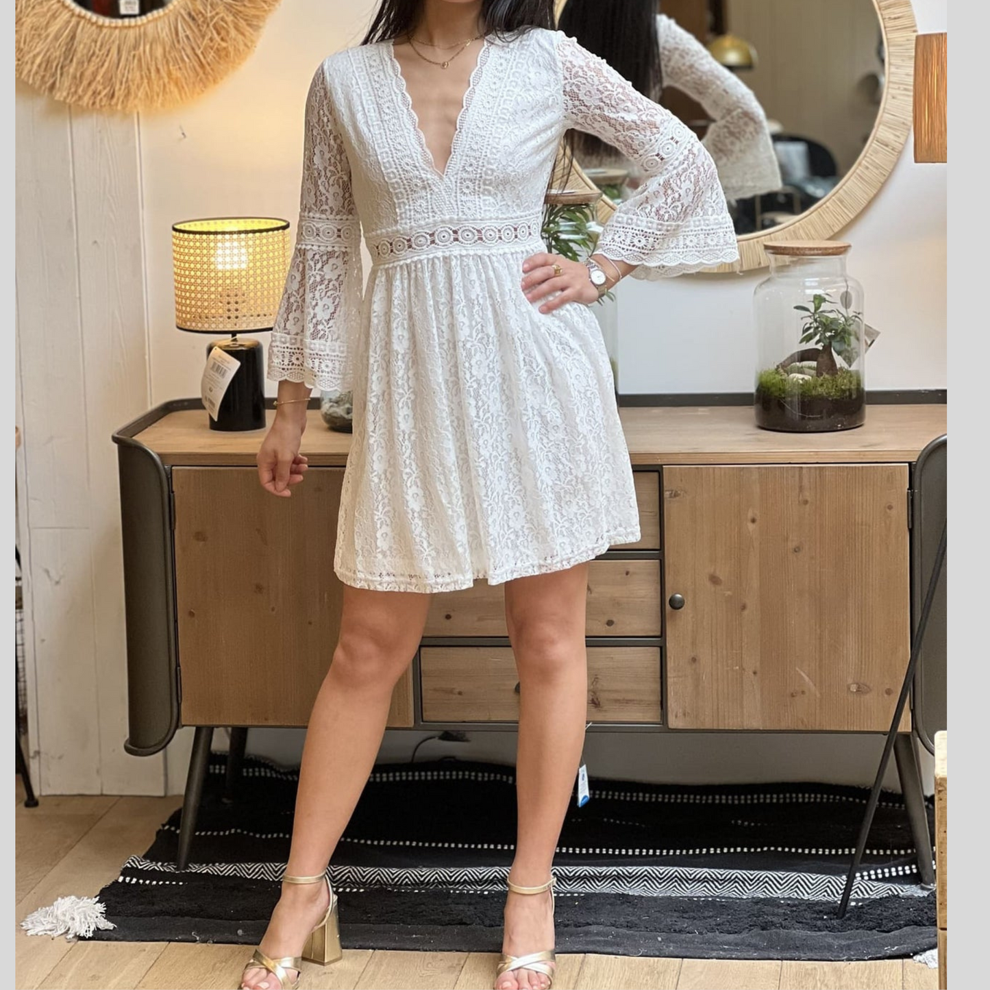 Vestido de encaje