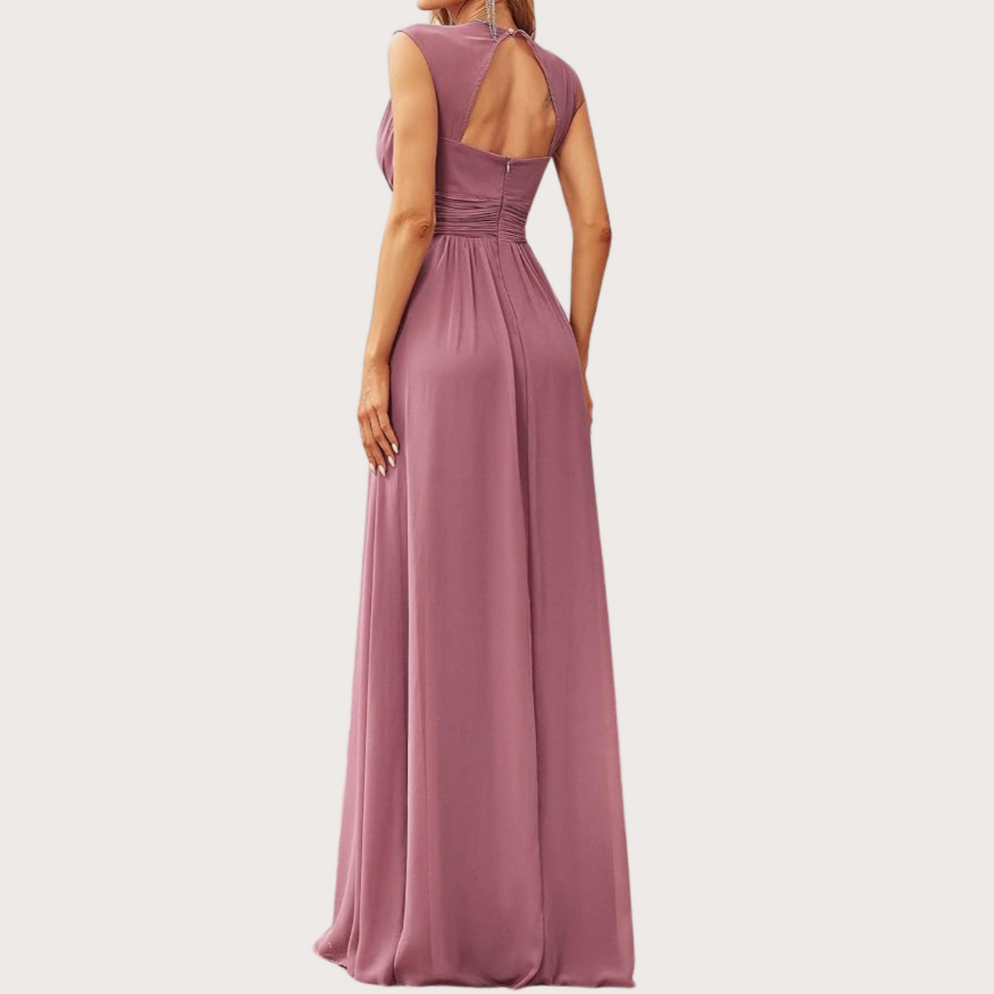 Vestido Nepal Rosa y celeste