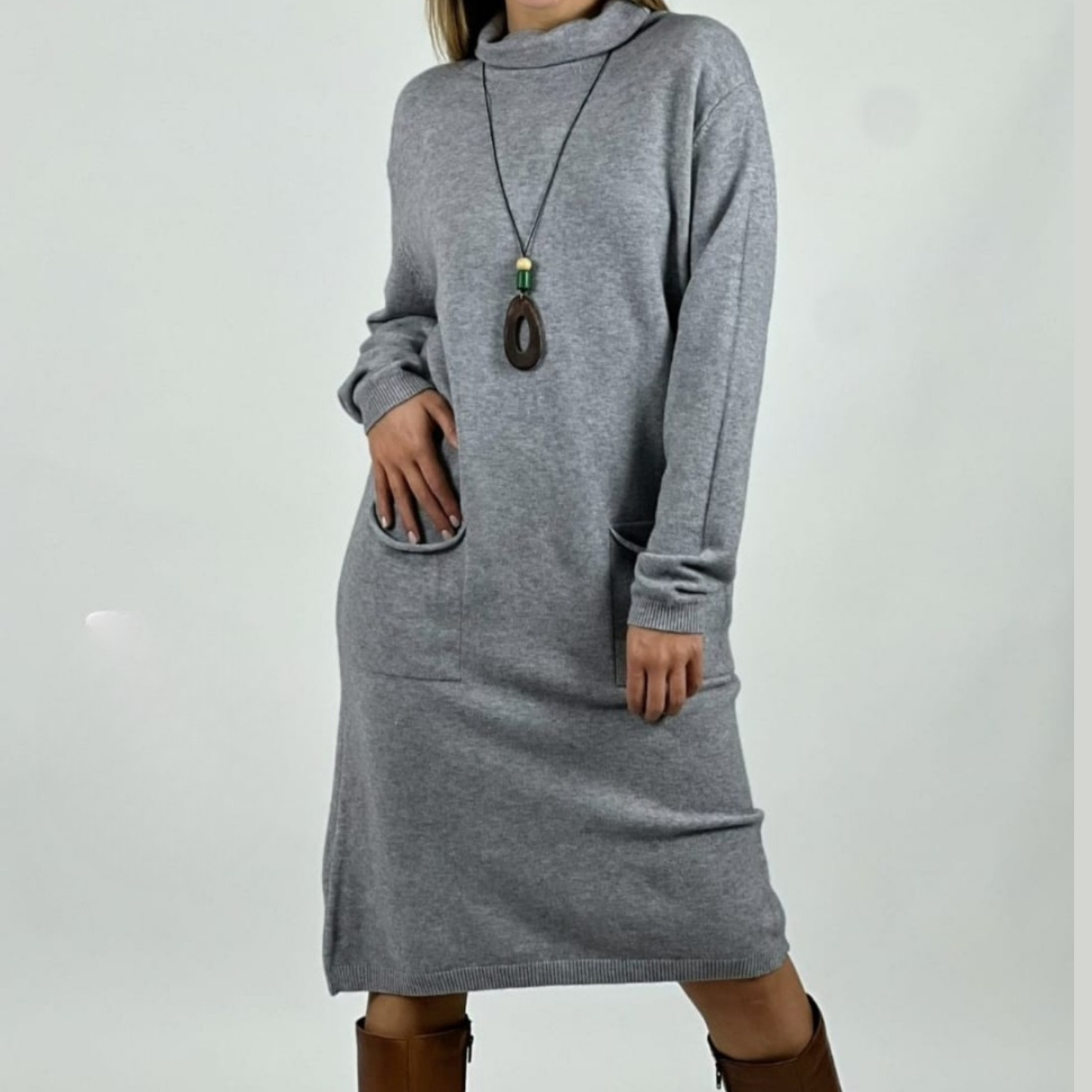 Vestido de lana Sara