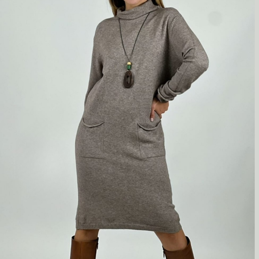Vestido de lana Sara