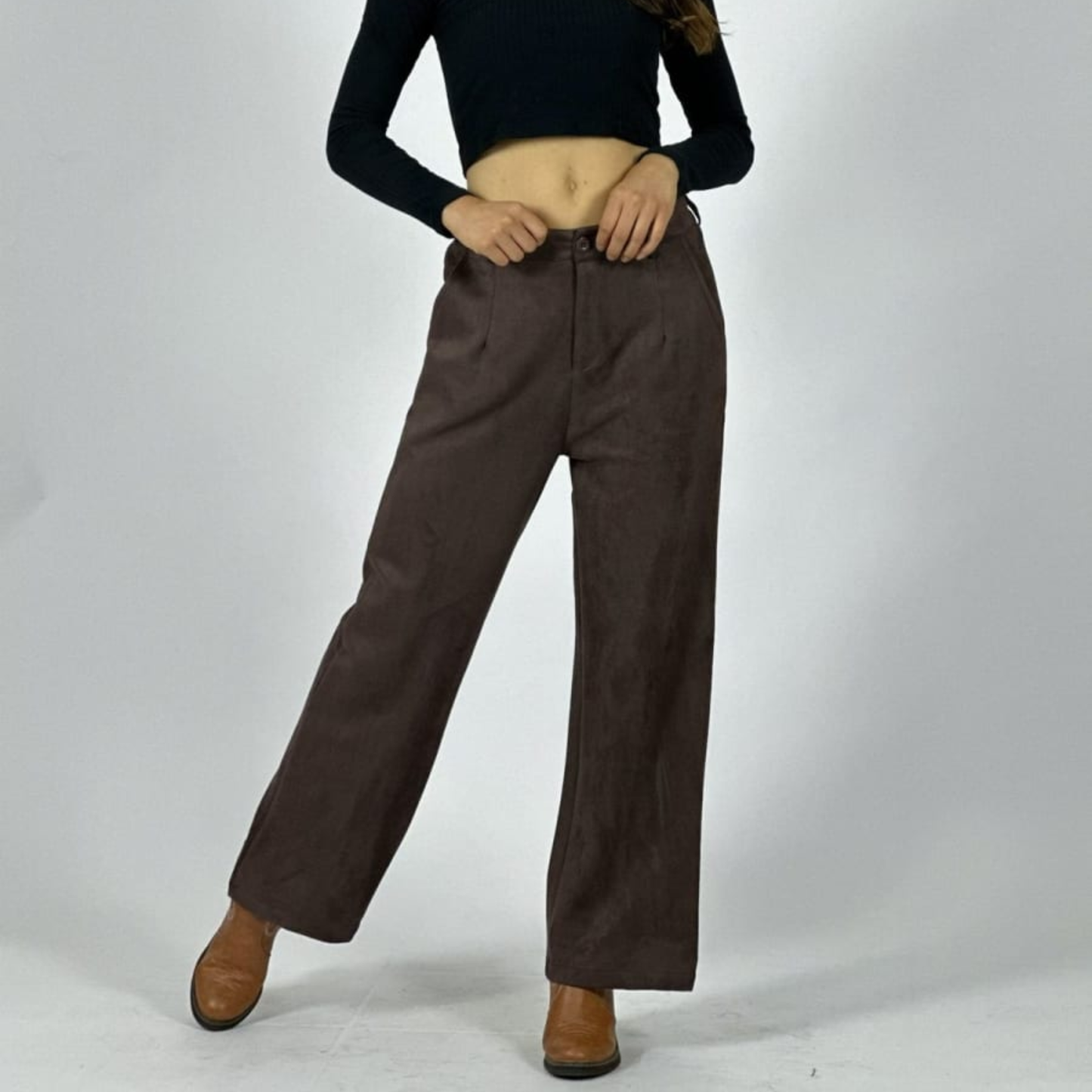 Pantalón de gamuza