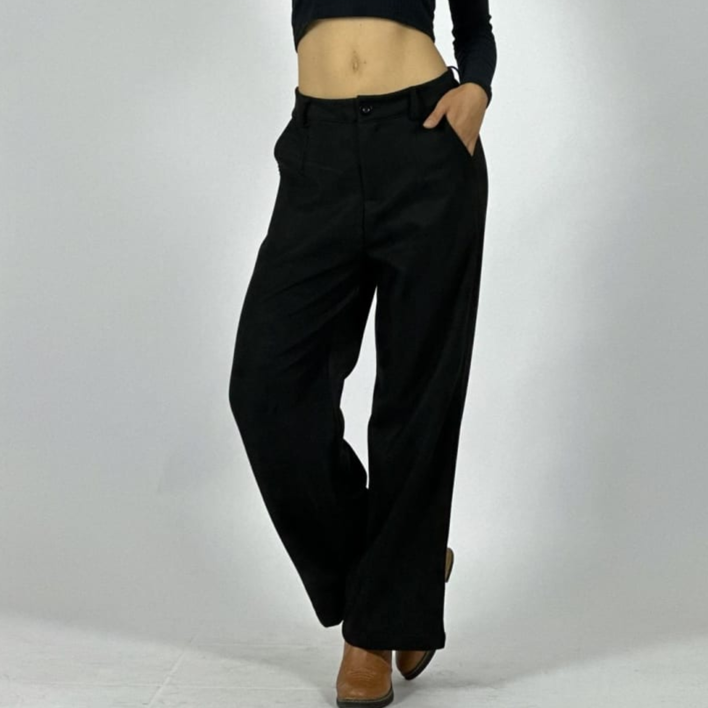 Pantalón de gamuza