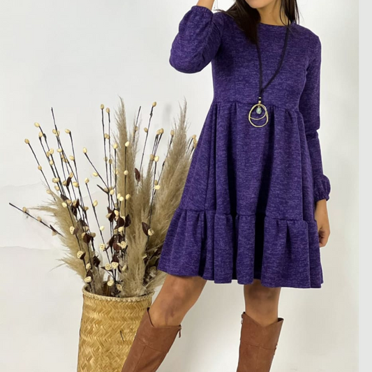 Vestido de lanilla