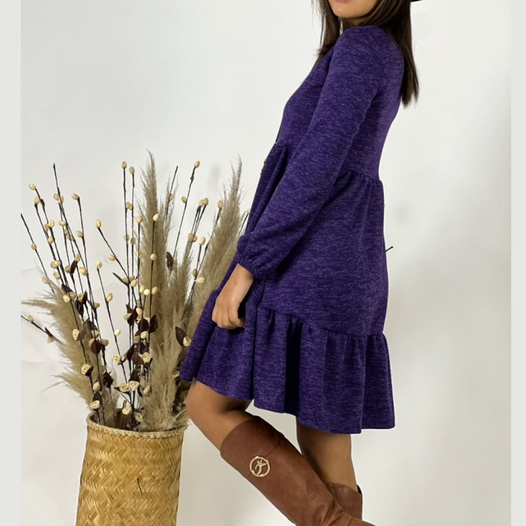 Vestido de lanilla